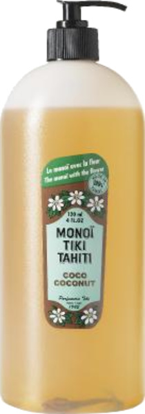 Tahiti Monoi Oil Coco 34oz (1L) Tiki