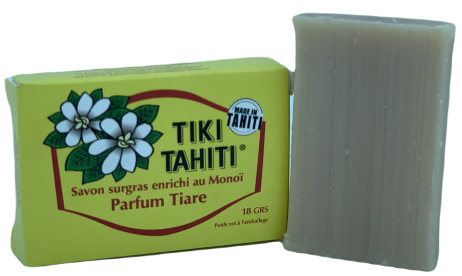 Mini Monoi Tahiti Tiare flower Bar Soap - Tiki