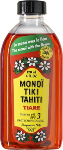 Tahiti Monoi Sun Tan oil 4oz (120ml) - Tiare