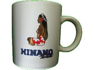Hinano Tahiti Mug - White
