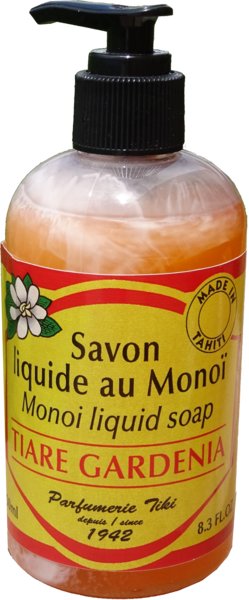 Sapone liquido al Monoi di Tahiti - Fiore di Tiaré