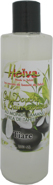 Gel Doccia con Monoi di Tahiti e profumo di Fiore di Tiarè 250ml