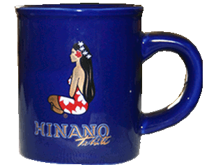 Kaffeetasse Hinano - Marineblau