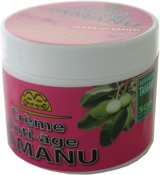 Moisturizing Anti-Ageing Tamanu Oil Face Cream - 2oz